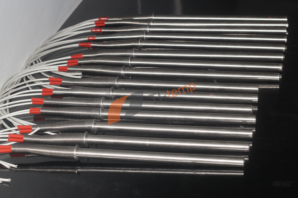 ภาพผลงานการผลิตฮีตเตอร์แท่ง Cartridge Heater รูปที่ 1